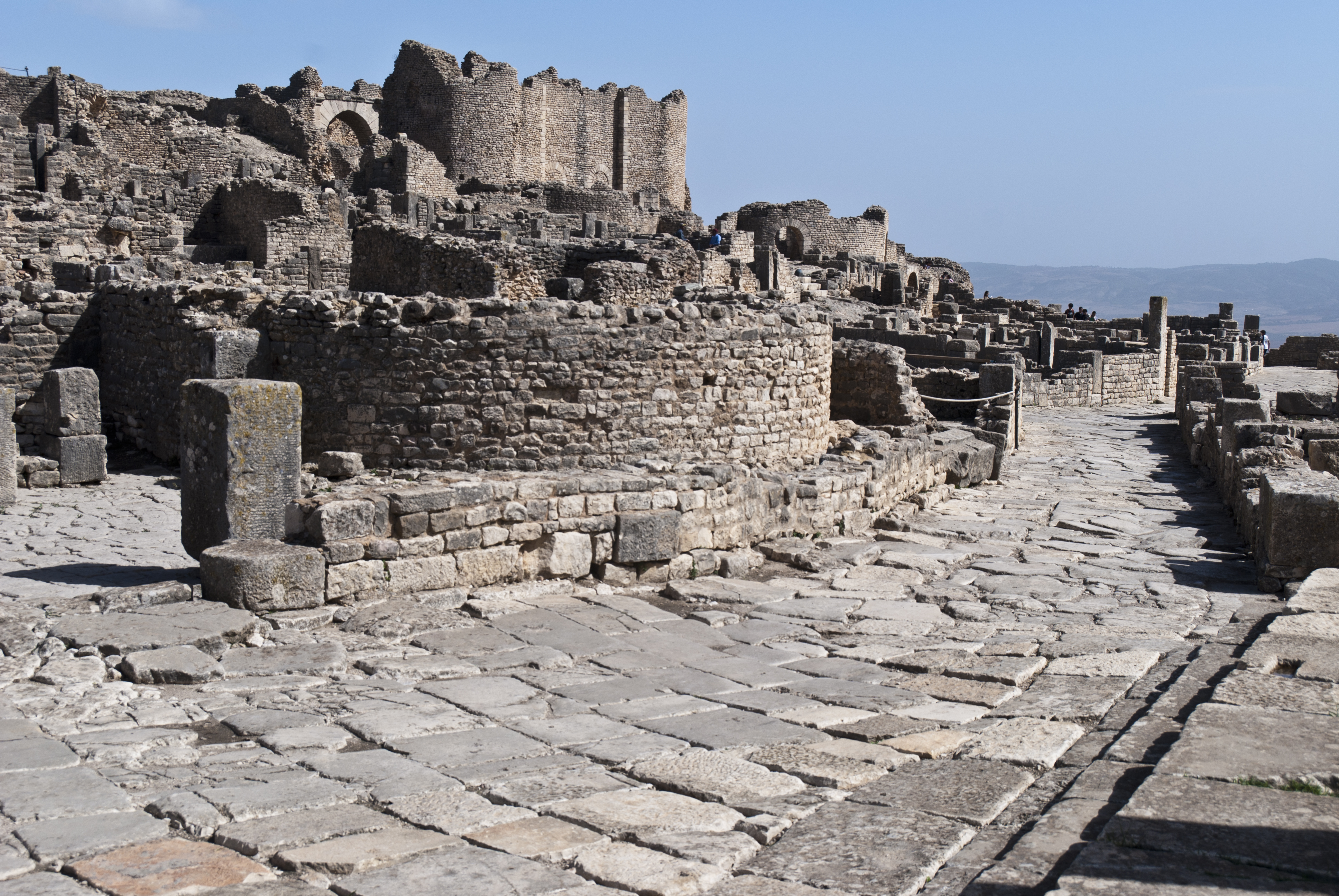 Dougga - römisch archäologische Stätte